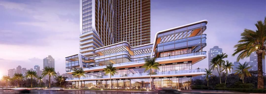 DASNAC Yuva Sector 124 Noida — landscaped retail podium and frontage