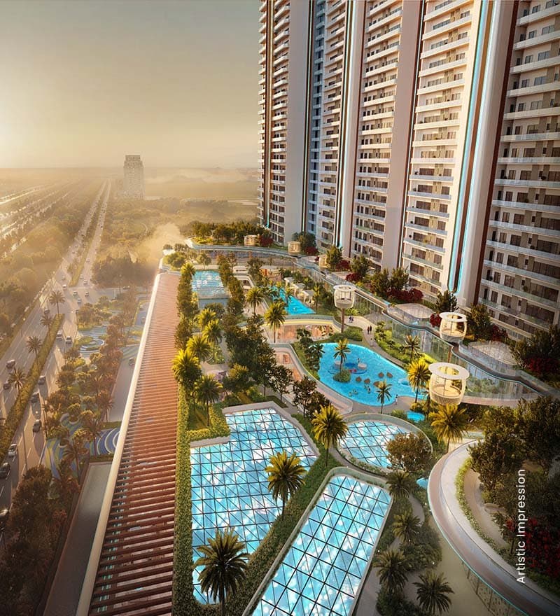 M3M Jacob and Co Residences Noida - Exterior View