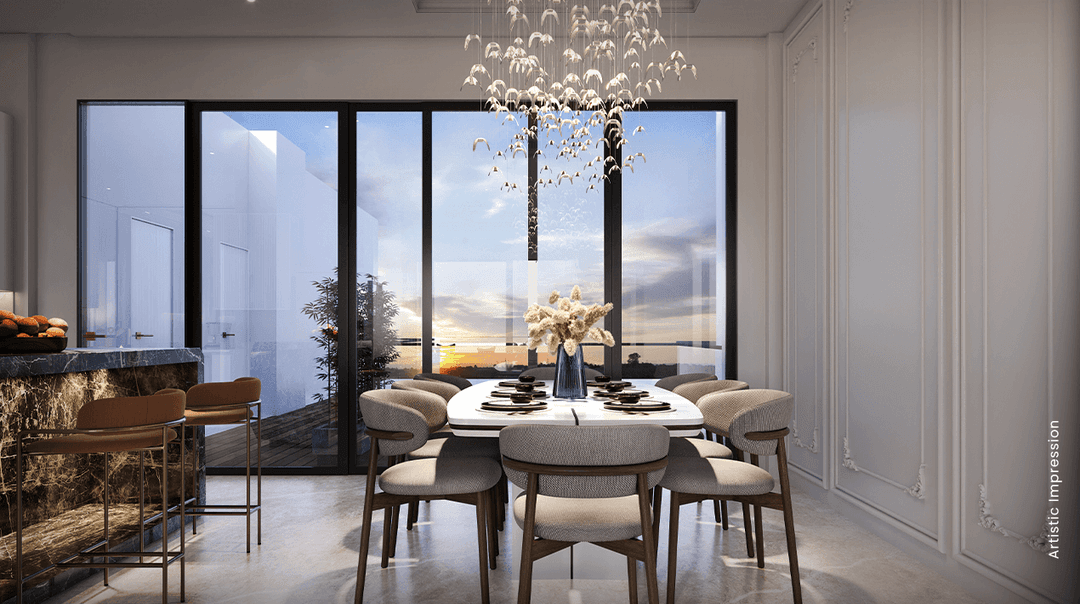 M3M The Cullinan - Grand Dining Space