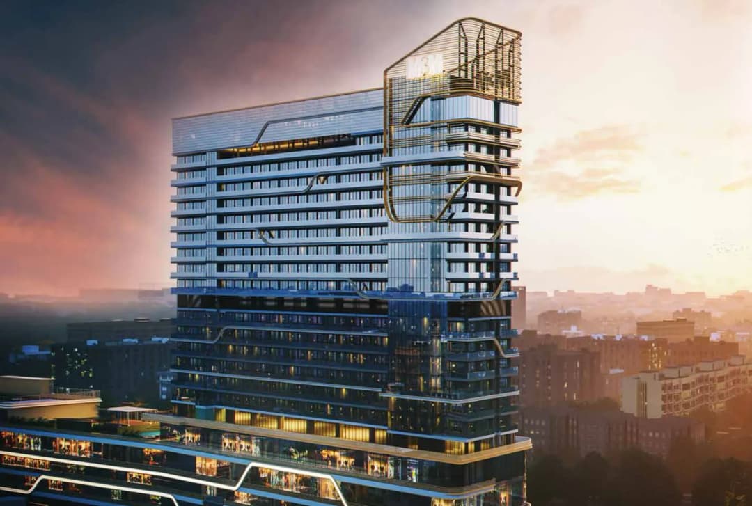 M3M The Line Sector 72 Noida — rooftop gourmet restaurant on the 23rd floor