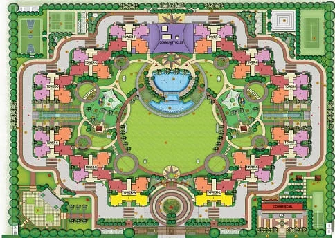 samridhi luxuriya site map
